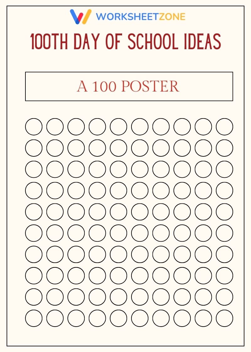 A 100 poster