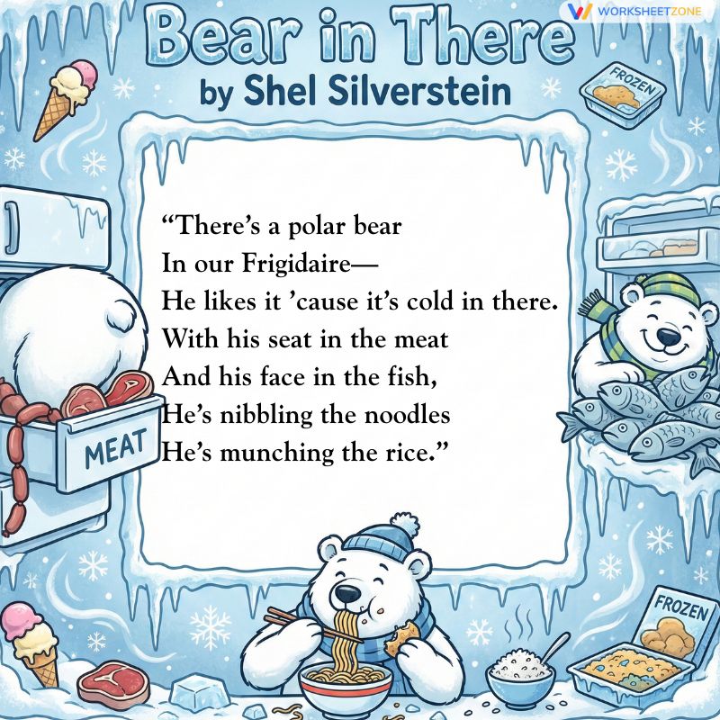 Bear in there by Shel Silverstein