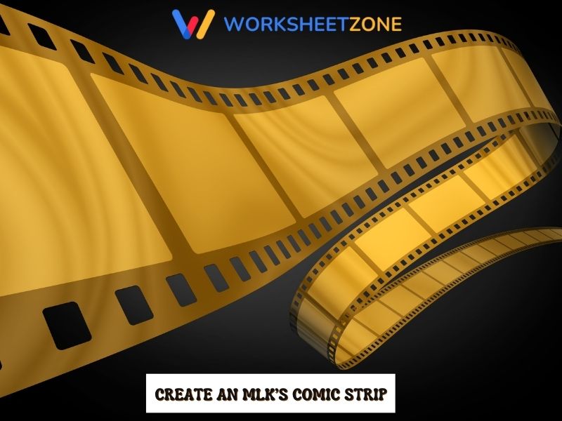 Create an MLK comic strip