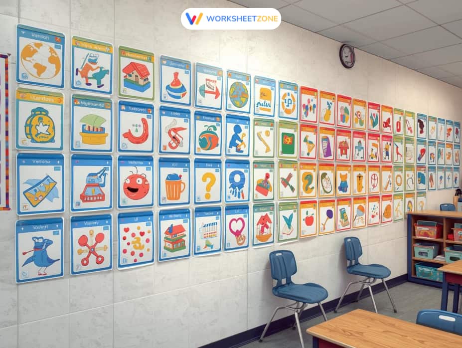 Flashcards and posters