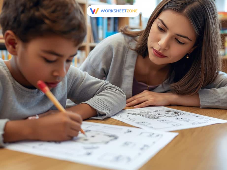 Personalized practice worksheets