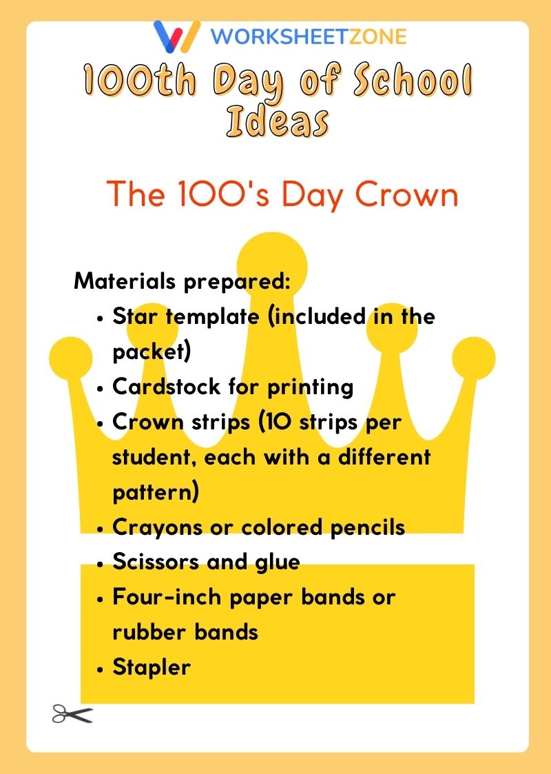 The 100’s Day crown