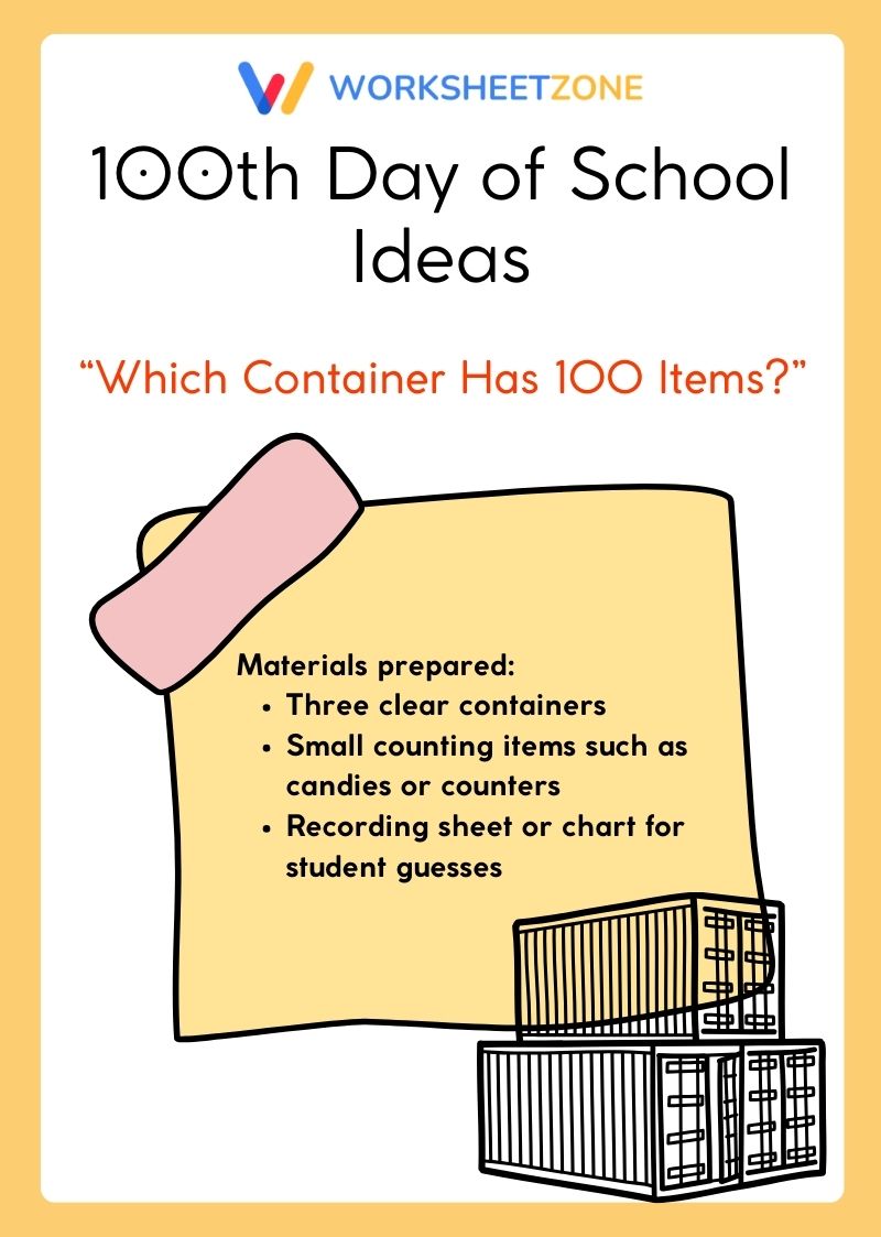 “Which Container Has 100 Items?”