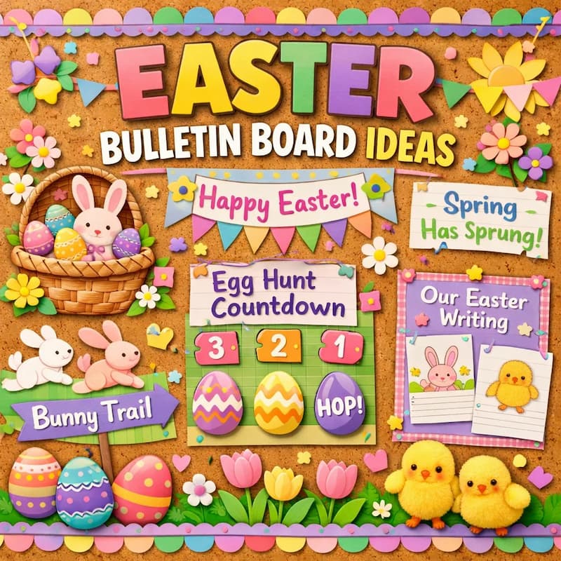 Easter bulletin board ideas