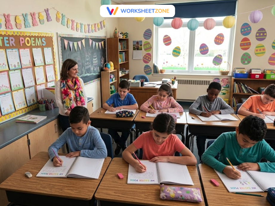 Easter poetry writing