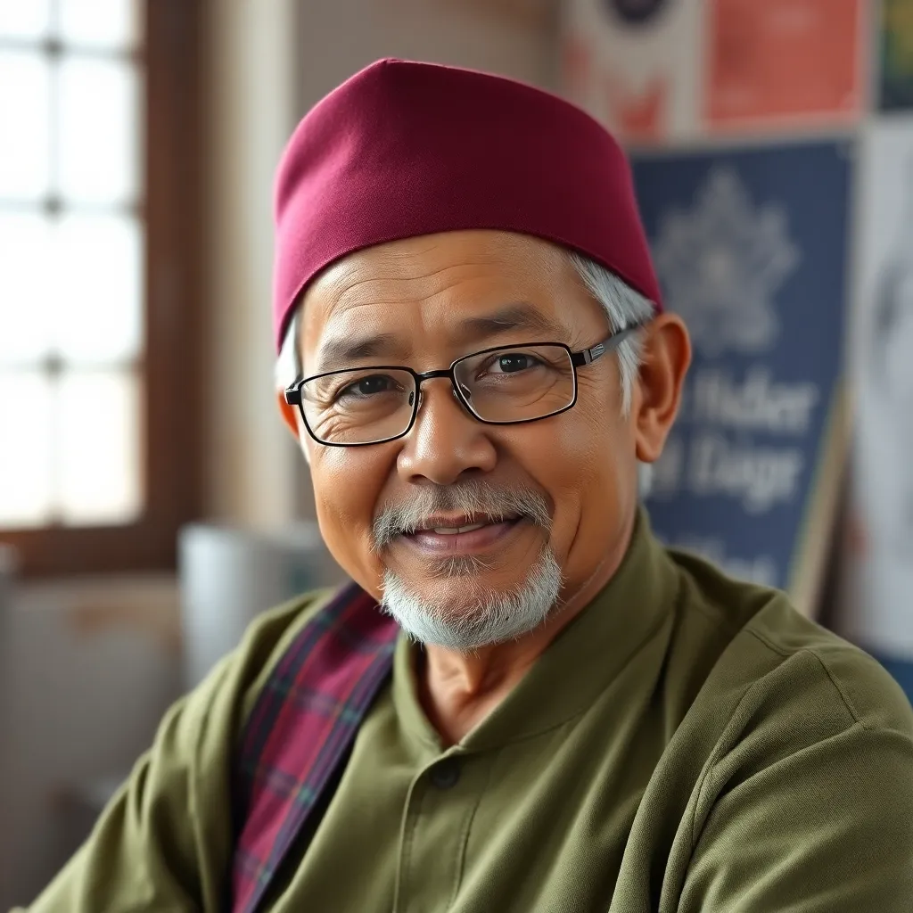 Foto Ahmad, mantan guru yang kini menjadi konten kreator pendidikan