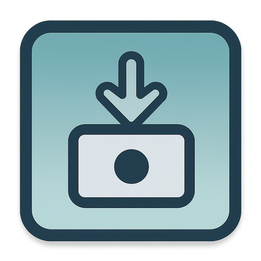 One-click download icon showing instant access to generated favicon files with download arrow