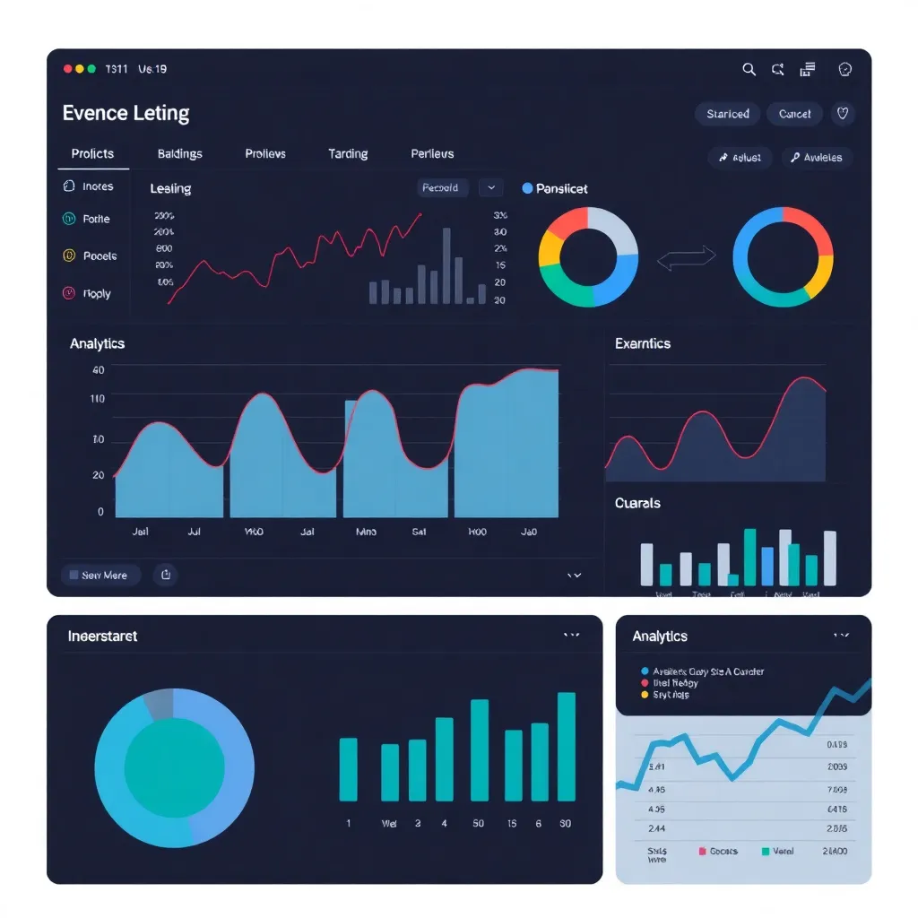 E-commerce platform dashboard