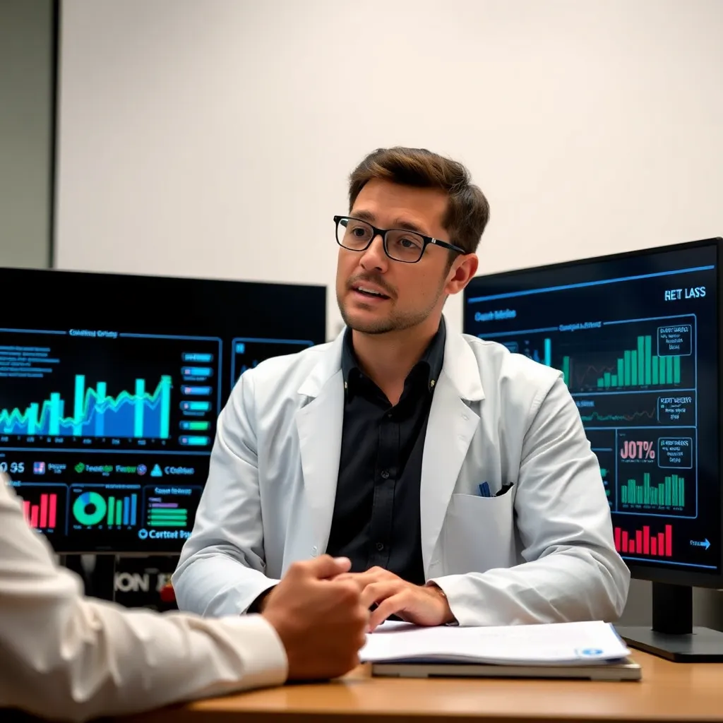 Thumbnail showing cybersecurity expert explaining network security concepts with charts and graphs