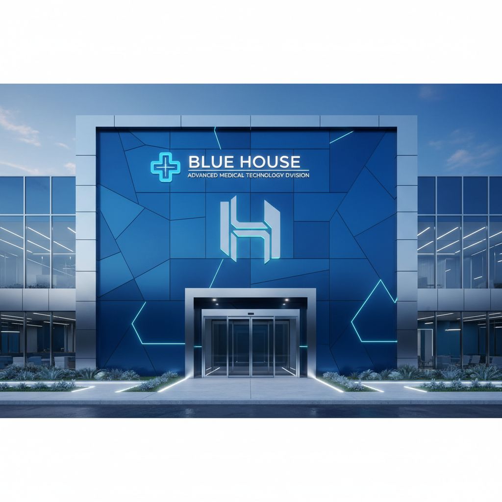 Blue House Advanced Medical Technology Division official logo