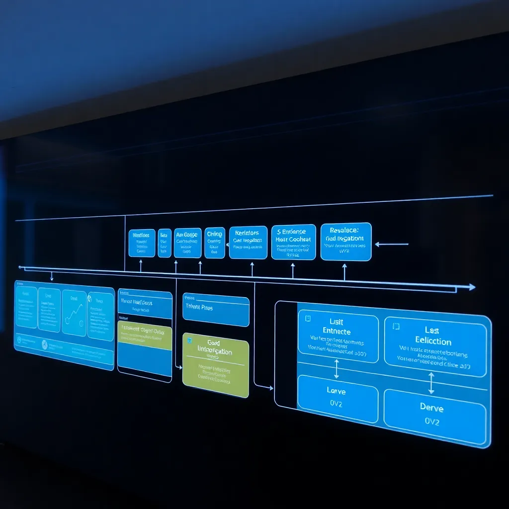 Modern DevOps pipeline showing continuous integration and deployment workflows