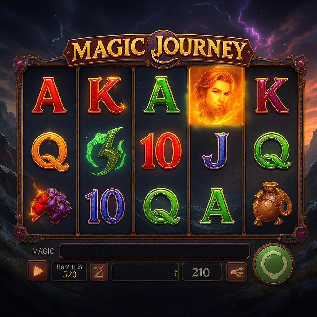 Game slot Magic Journey dengan tema sihir dan perjalanan fantastis