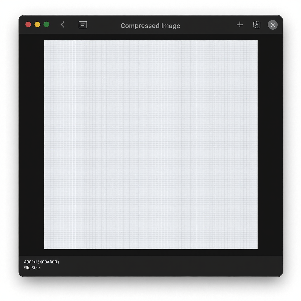 Compressed image preview showing the optimized version with reduced file size