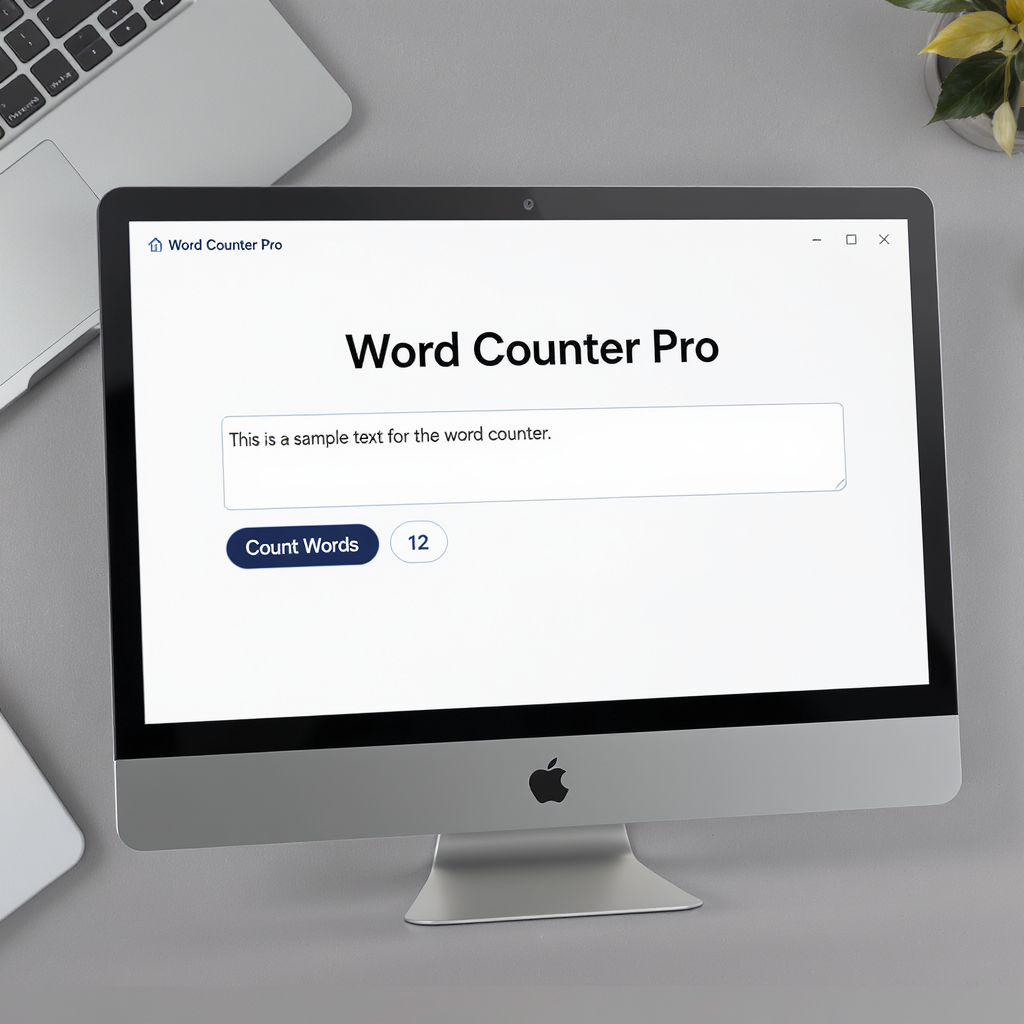 Advanced Word Counter Tool