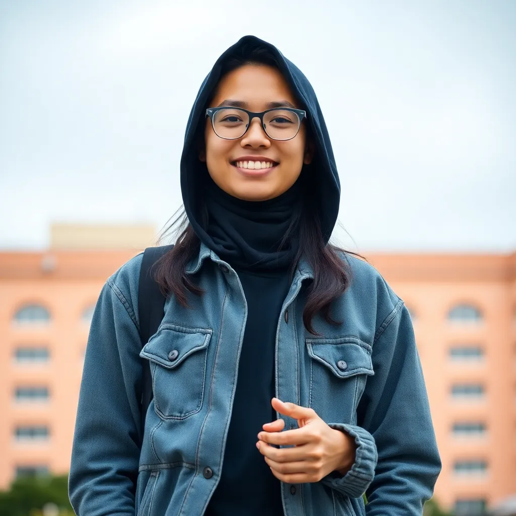 Founder startup e-commerce muda dengan gaya kasual