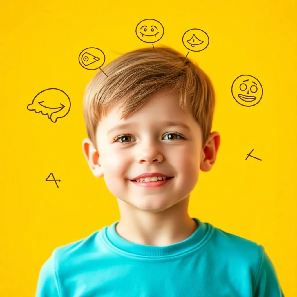 Child expressing emotions