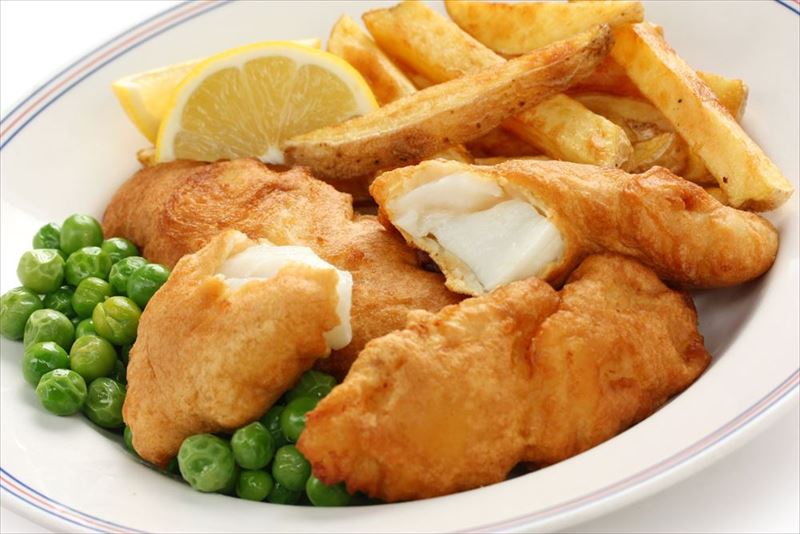 ４．Fish and Chips (フィッシュ　アンド　チップス)