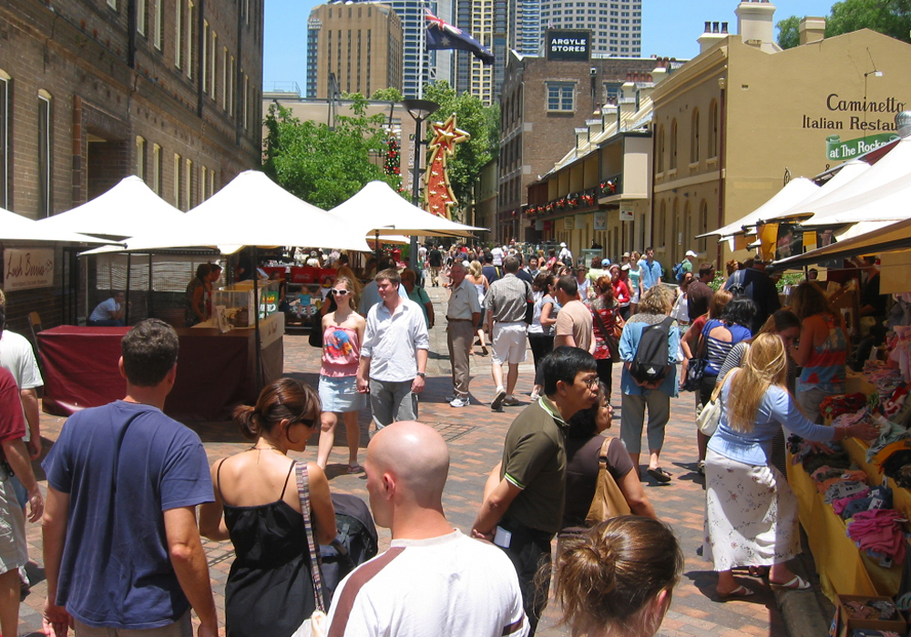 1. The Rocks Markets – The Rocks