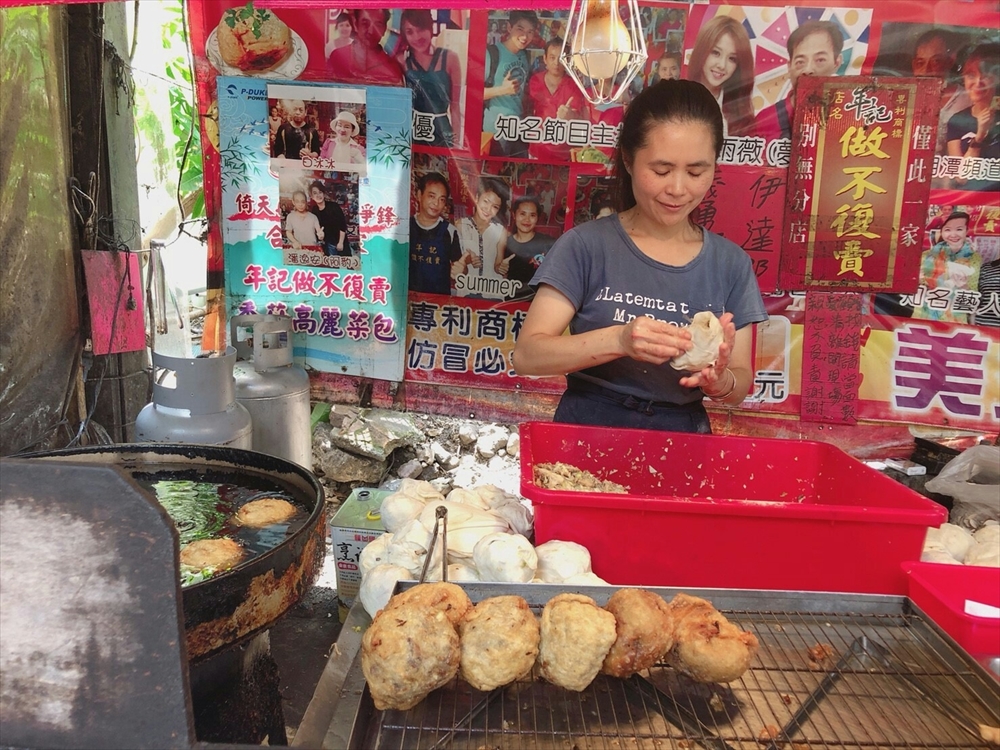 6.野菜たっぷり香菇高麗菜包(xiāng gū gāo lì cài bāo)