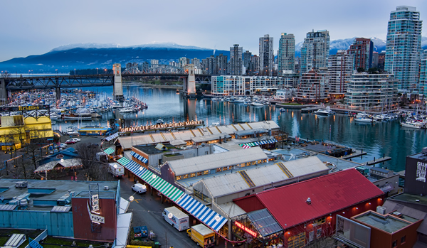 ～バンクーバー近郊～　1. Granville Island / グランビルアイランド