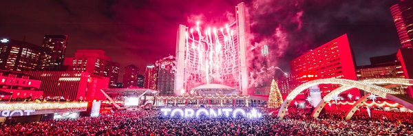 4. New Year’s Eve in Toronto / トロントの年末！年越しはお祭り騒ぎ