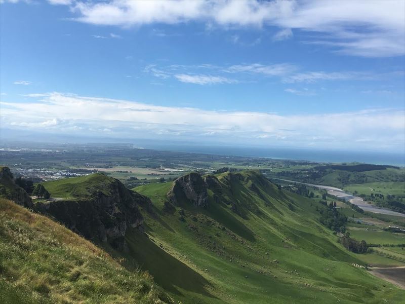 ５．絶景スポット、Te Mata Peak