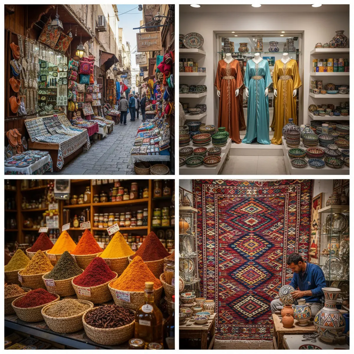 Shopping og souvenirs - Rejseguide til Algier