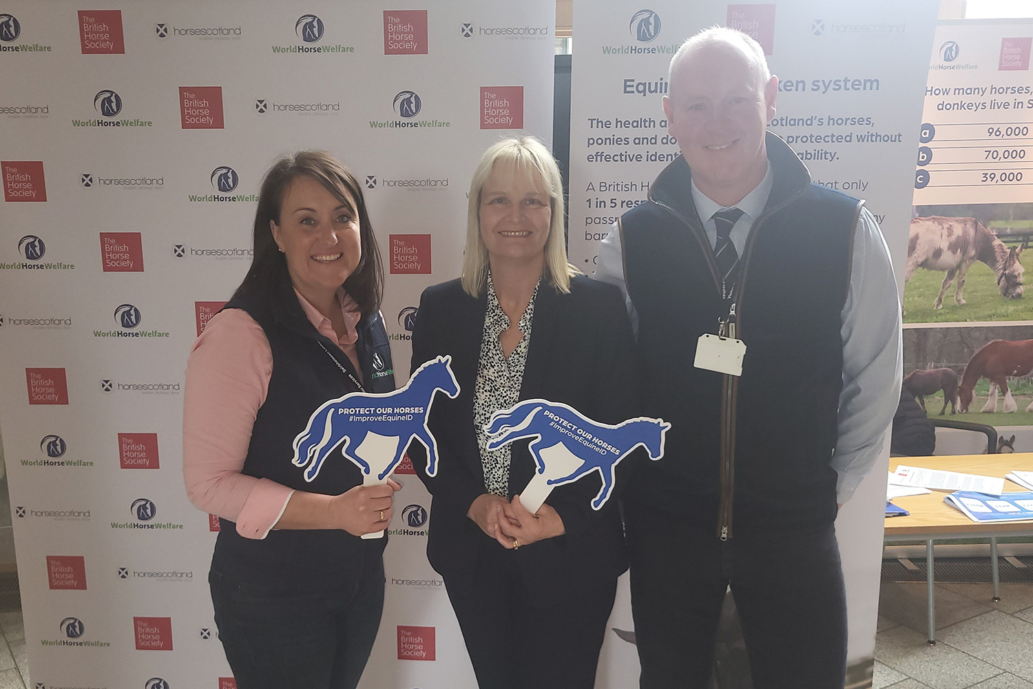 MSPs from all political parties urged to support an improved equine ID system 