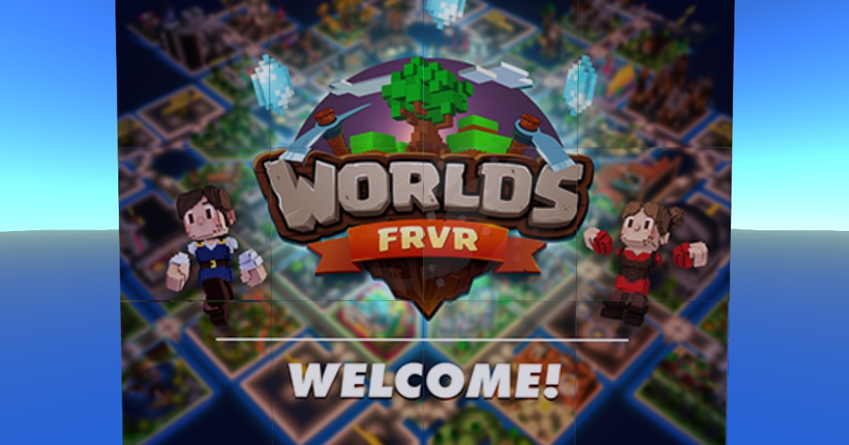 to Worlds FRVR! Worlds FRVR