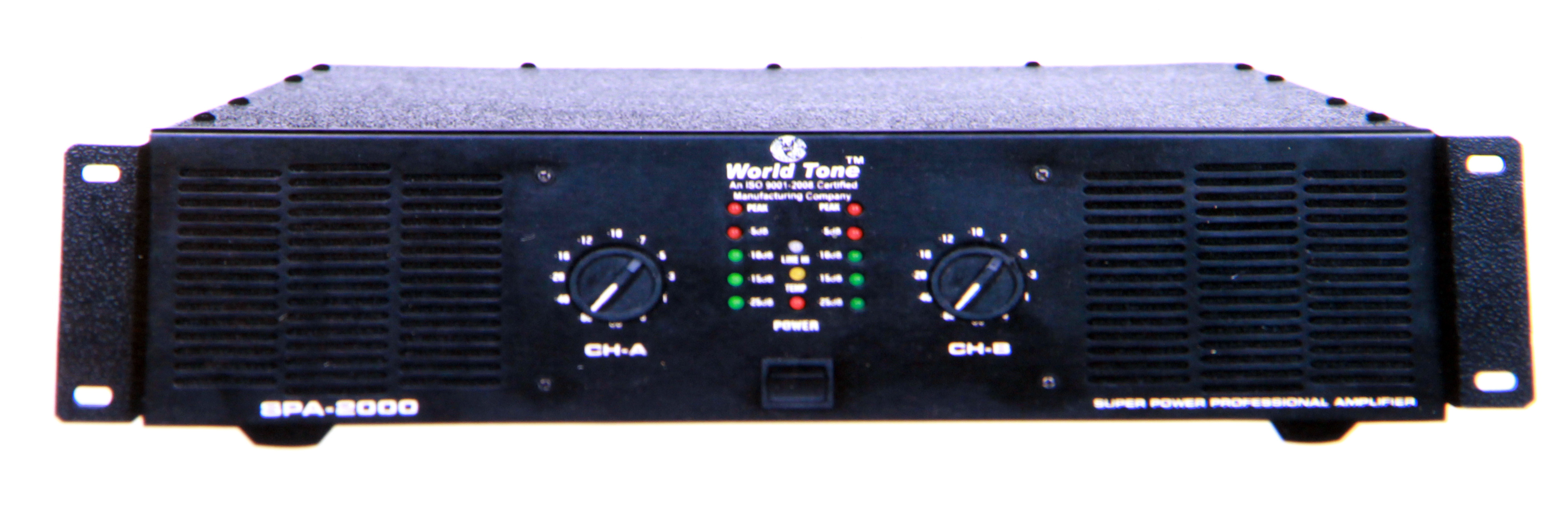 World Tone SPA-3000 professional PA amplifier