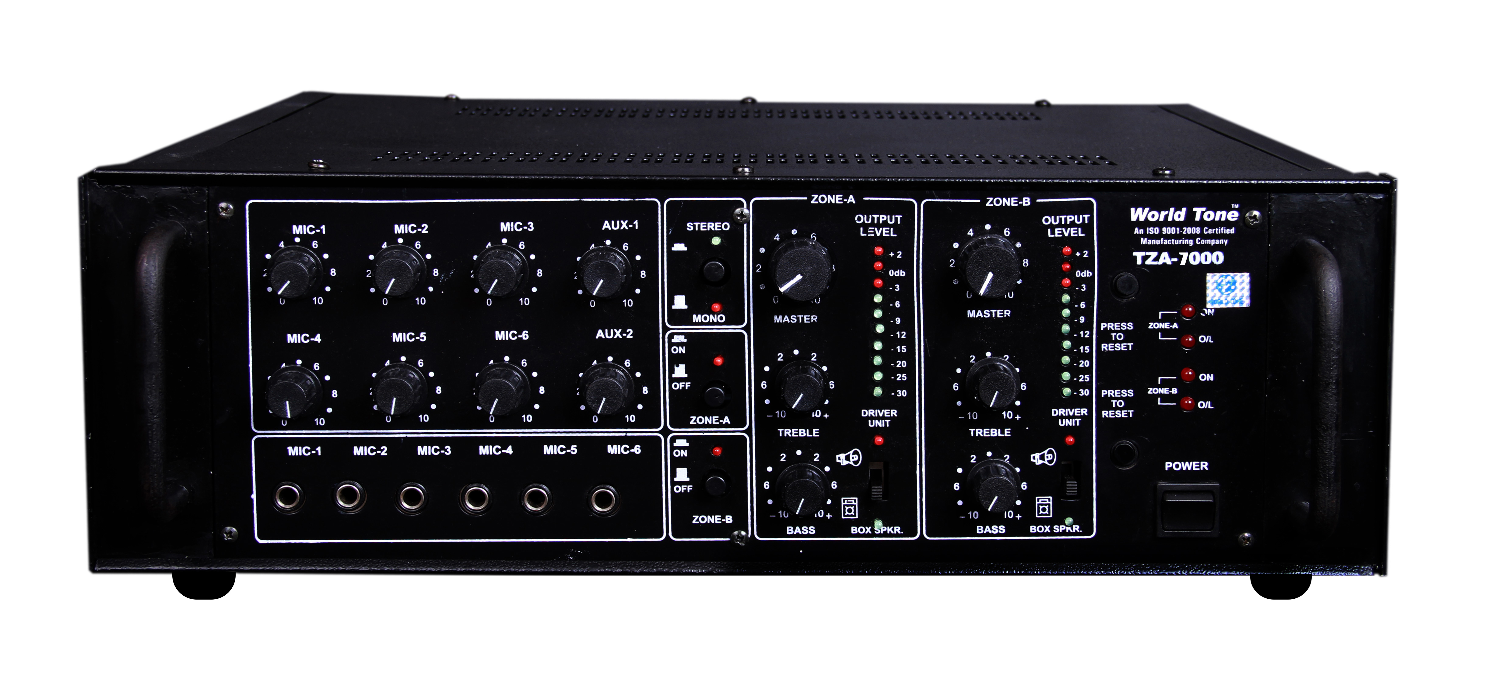 World Tone TZA-7000 DP professional PA amplifier