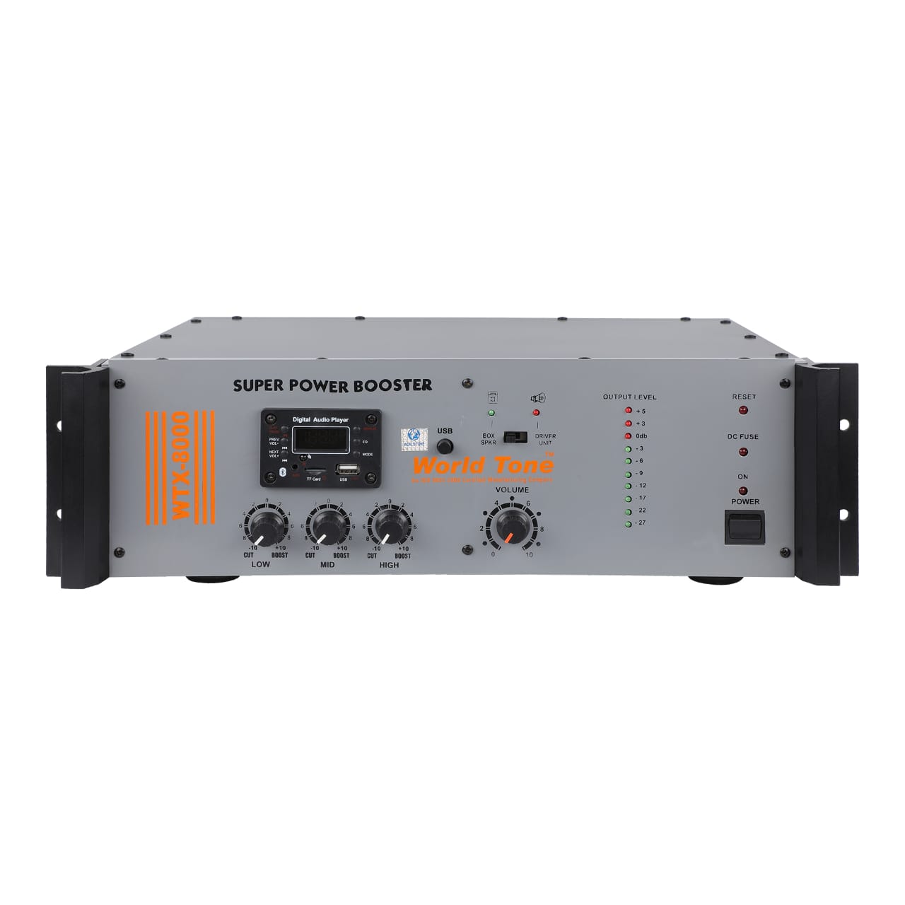 World Tone WTX-8000 DP professional PA amplifier