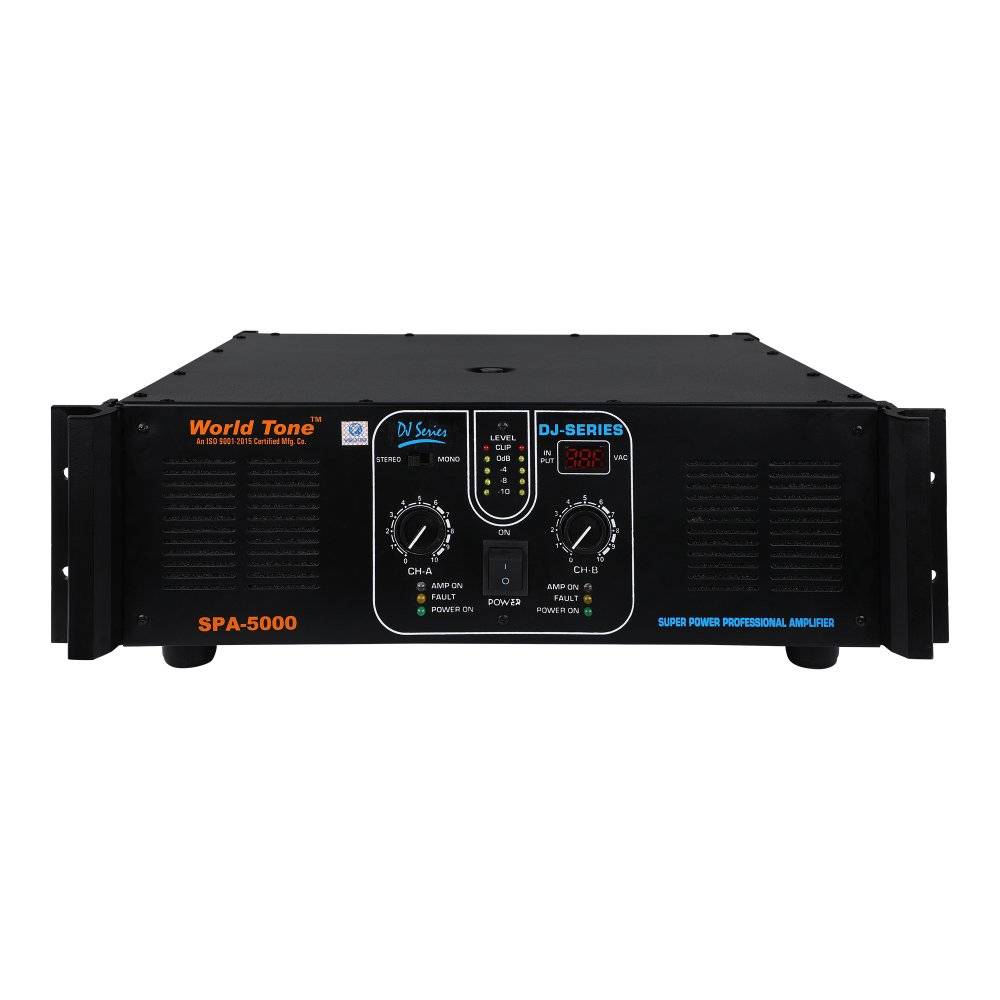 World Tone SPA-5000 professional PA amplifier