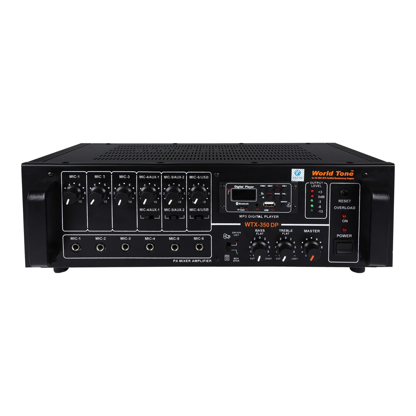 World Tone WTX-350 DP professional PA amplifier