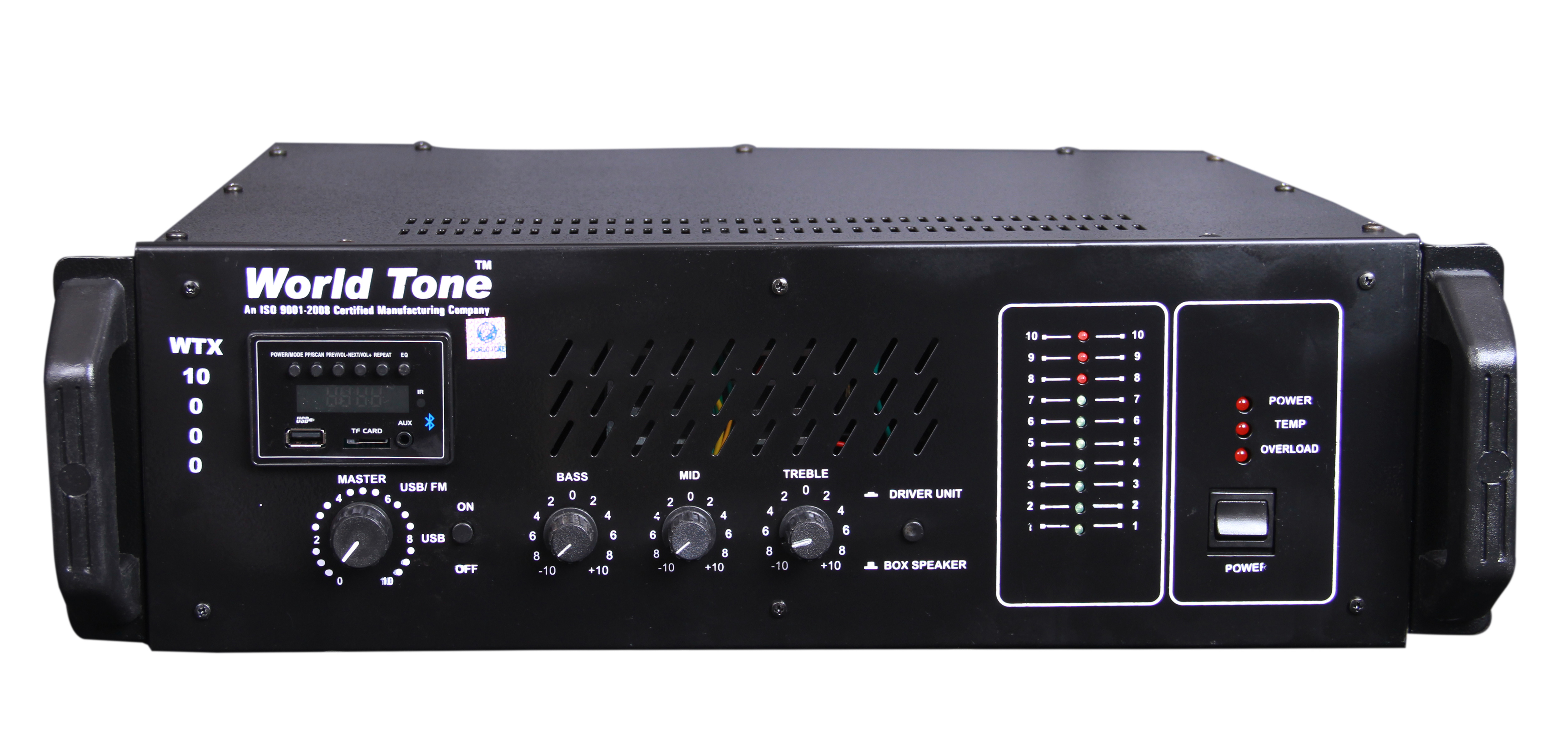 World Tone WTX-10000 DP professional PA amplifier