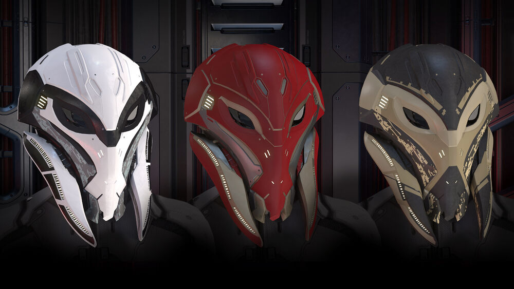 Mandible Helmet