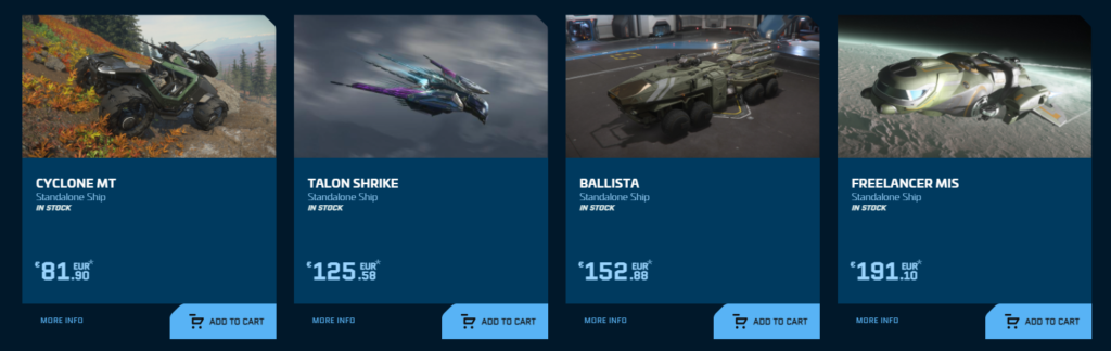 Star citizen vaisseaux missiles
