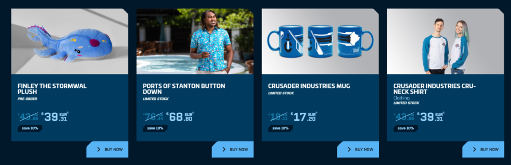 Star Citizen merchandising