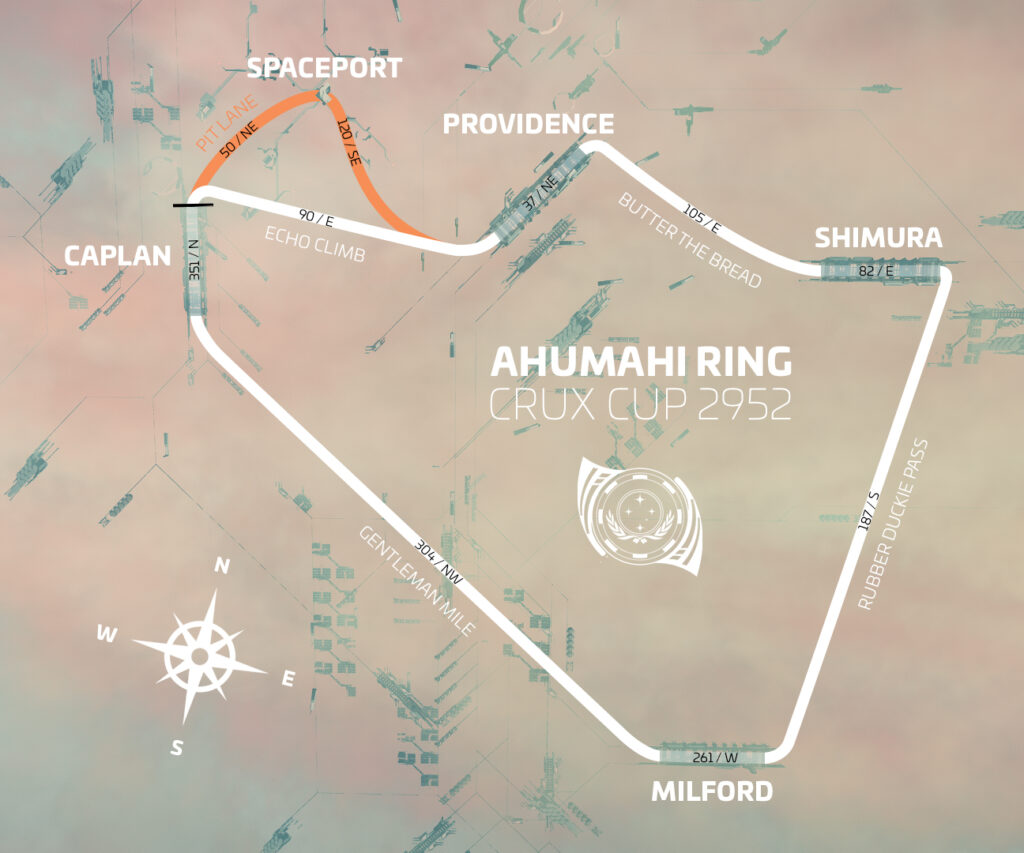 Carte de la Crux Cup 2952
