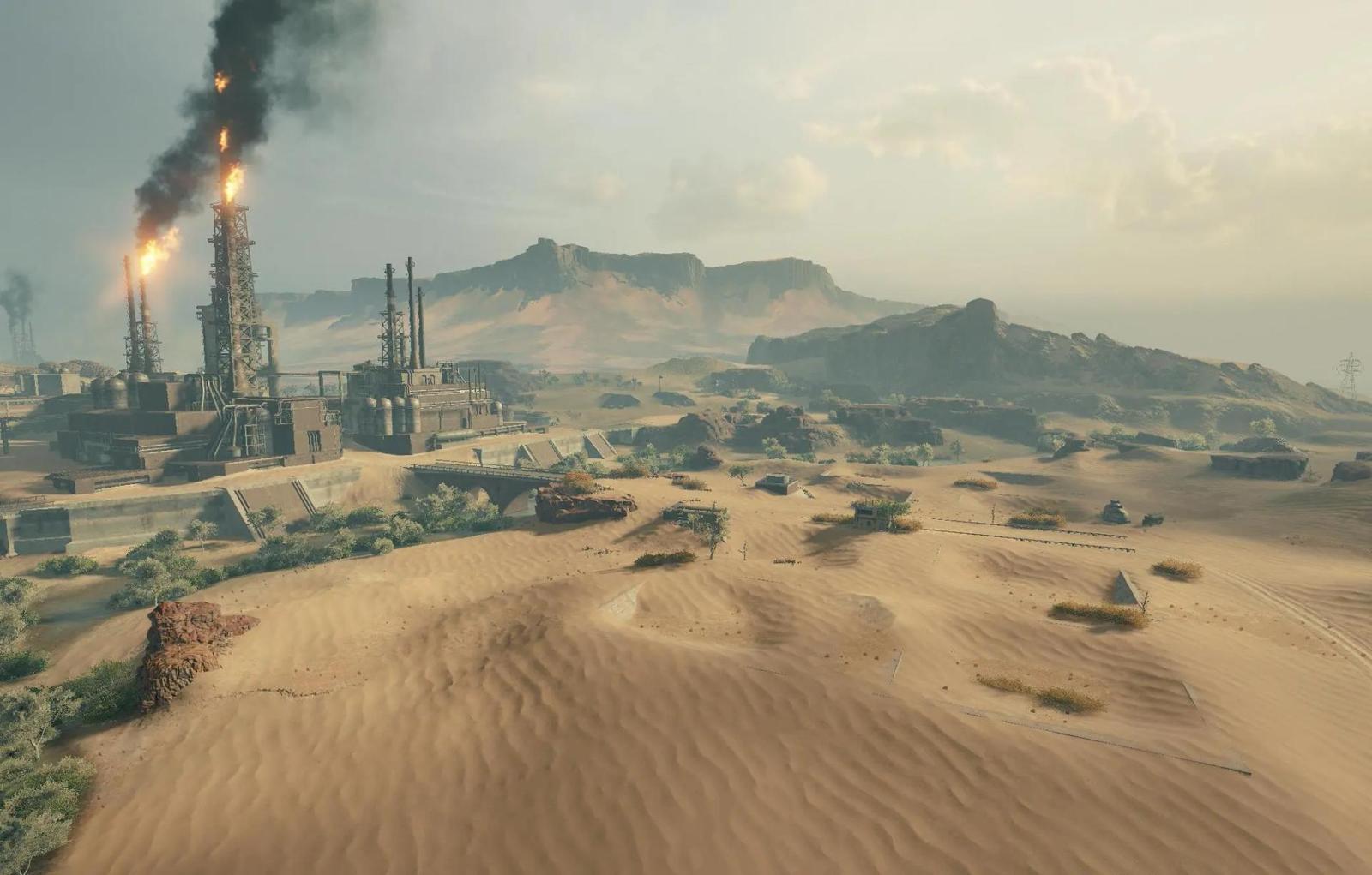 Nová mapa 131_rust_ish ve World of Tanks s raketomety