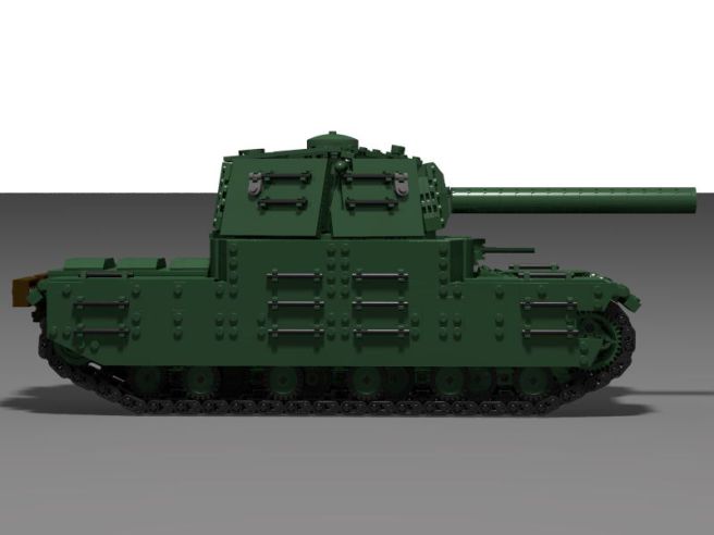 Model Type 5 vytvořený z Lega