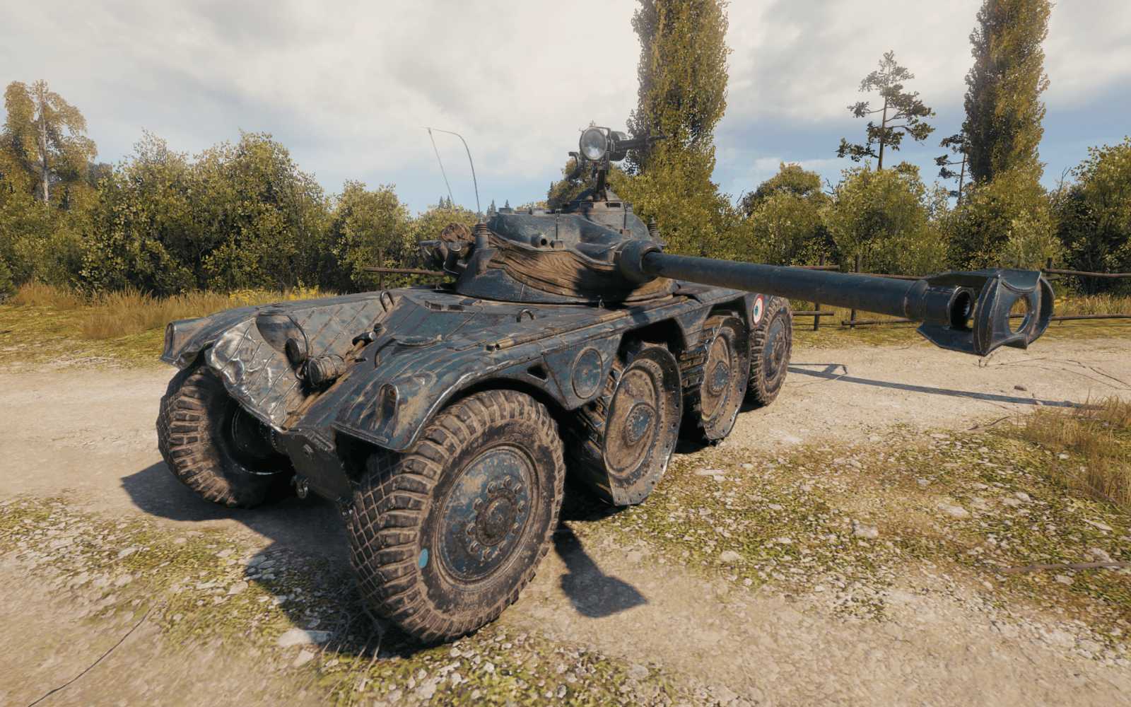 Změny vlastností Panhard EBR 75