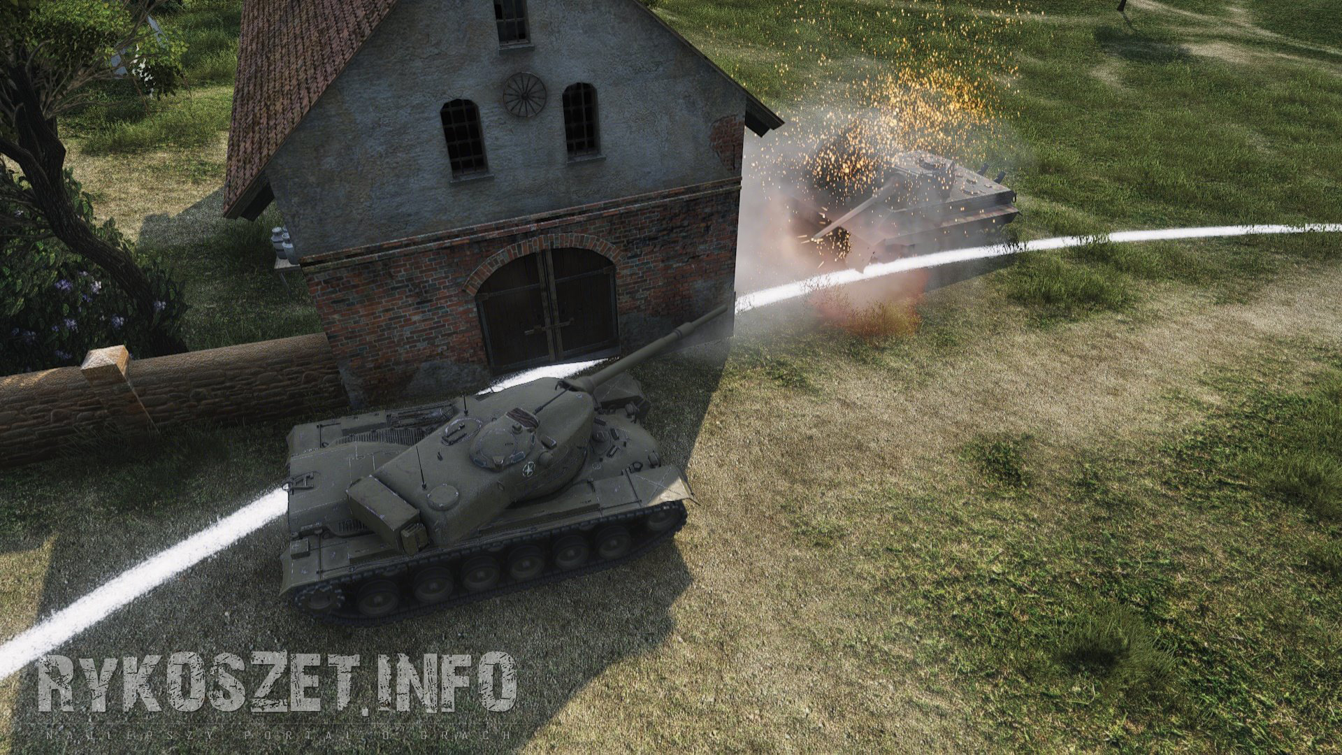 Ingame screenshoty M48A2/T54E2/T123E6