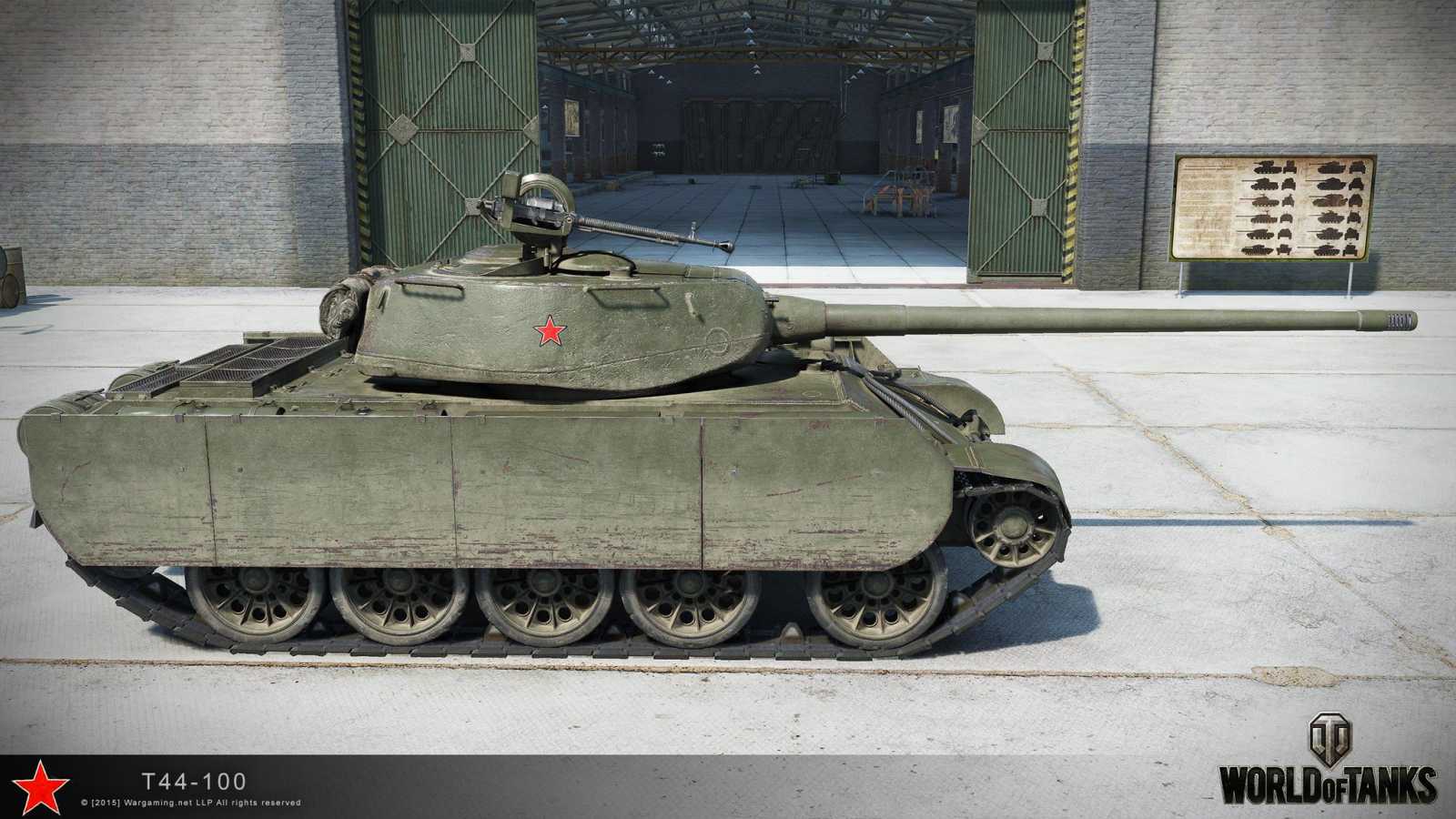 T-44/100 přijde již v aktualizaci 9.13