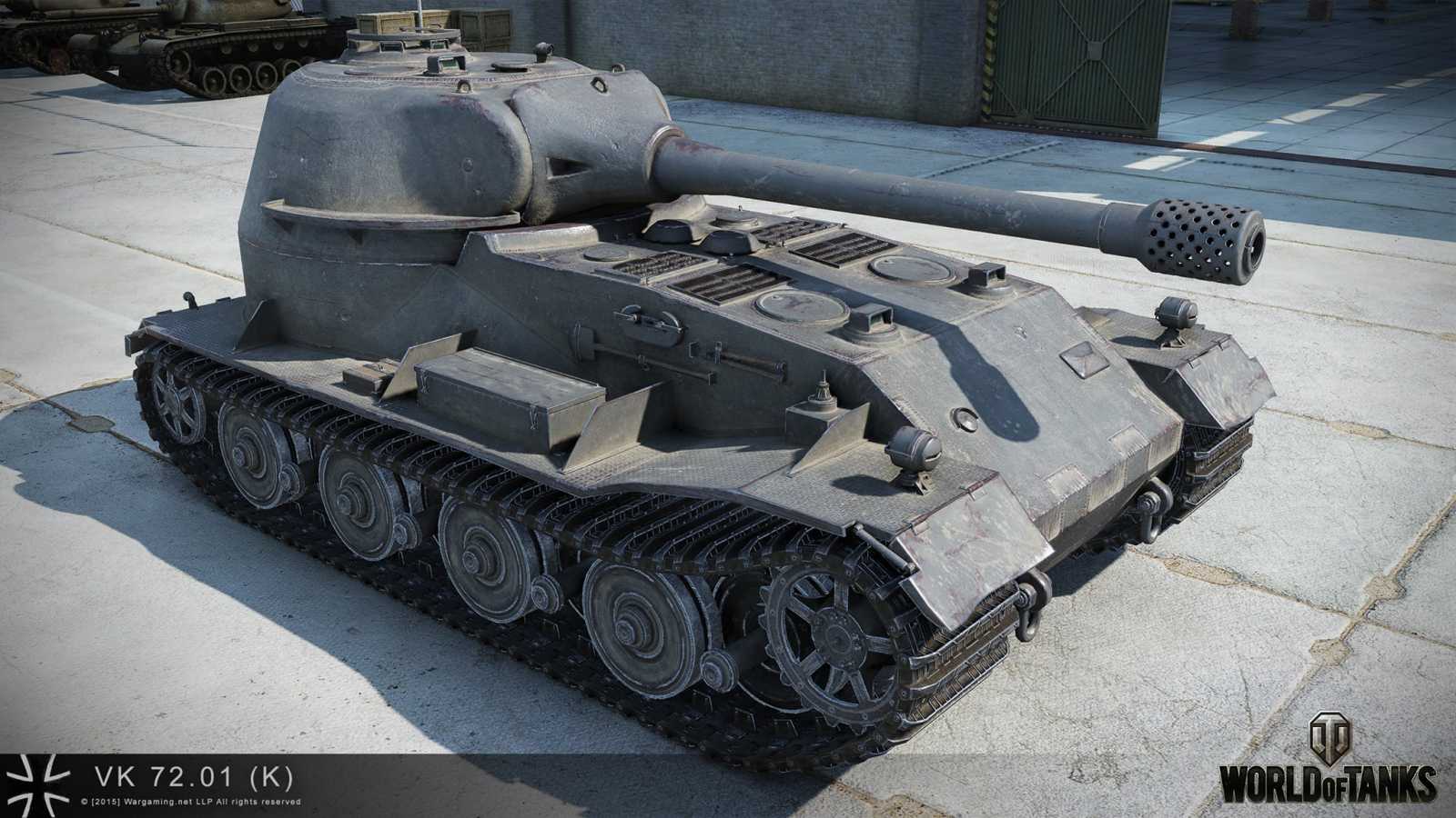 VK 72.01(K) vs Pzkpfw VII