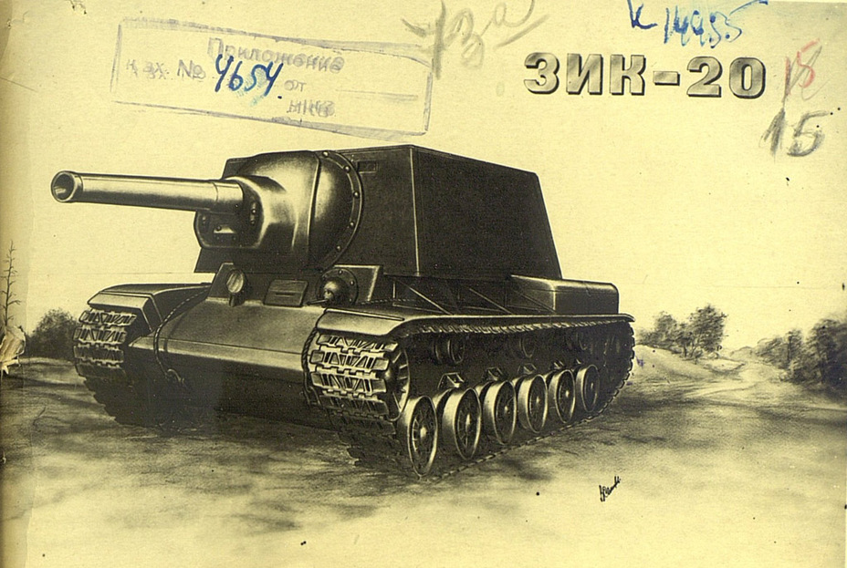 ZIK-20 (KV s kanonem 152mm) - Historie a zajímavosti tanků 8.díl