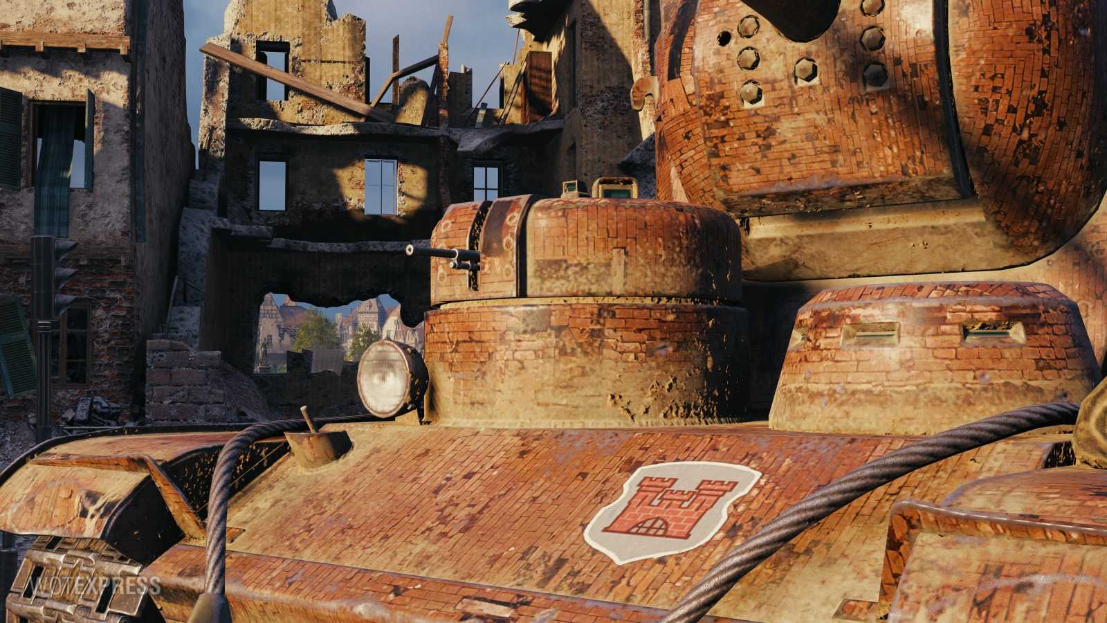 2D style “Red Fortress” pro KV-5