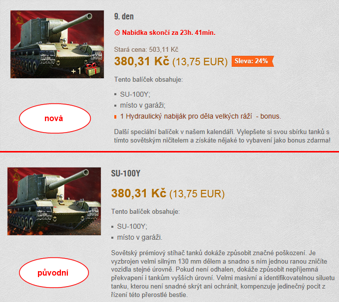 Sleva na SU-100Y. Ehh...