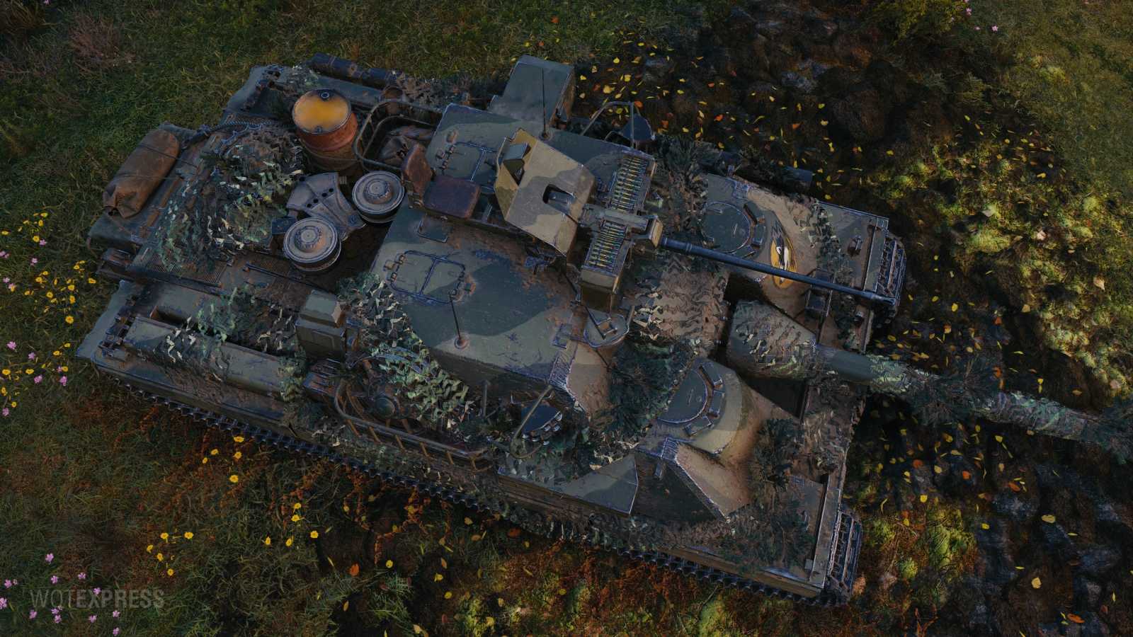 3D maskování “Mordred” pro FV217 Badger