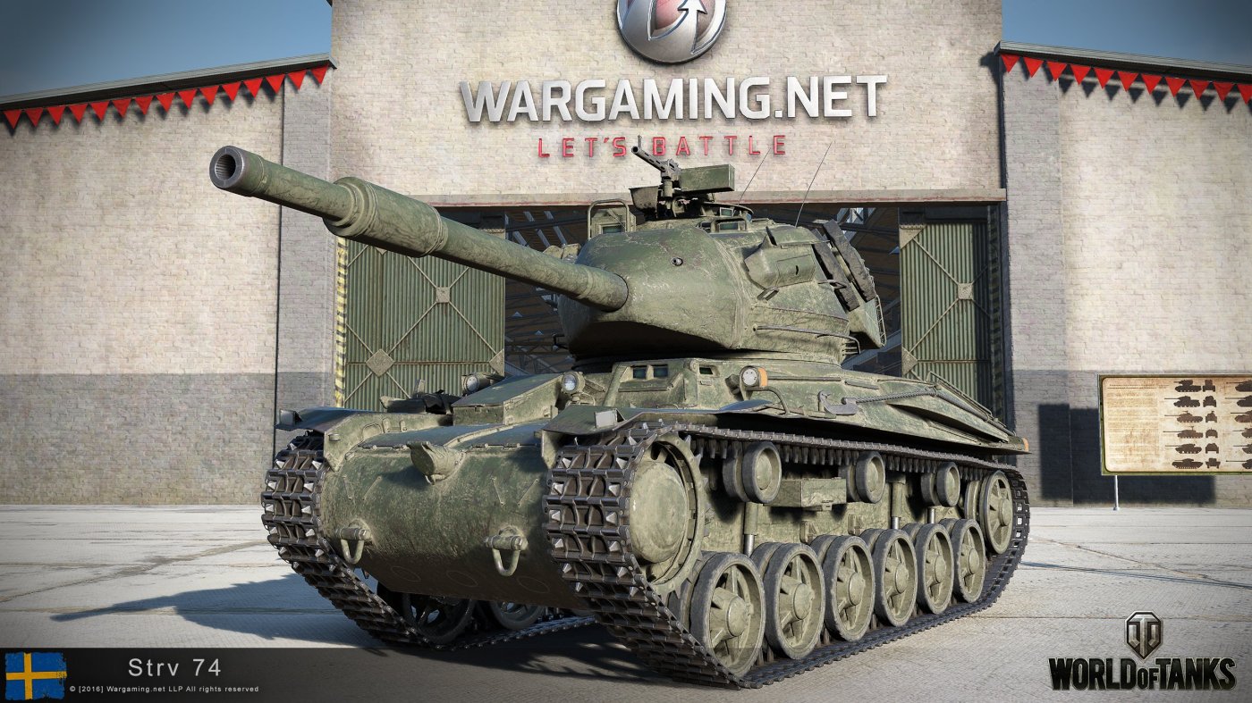 Obrázky nových Švédských tanků